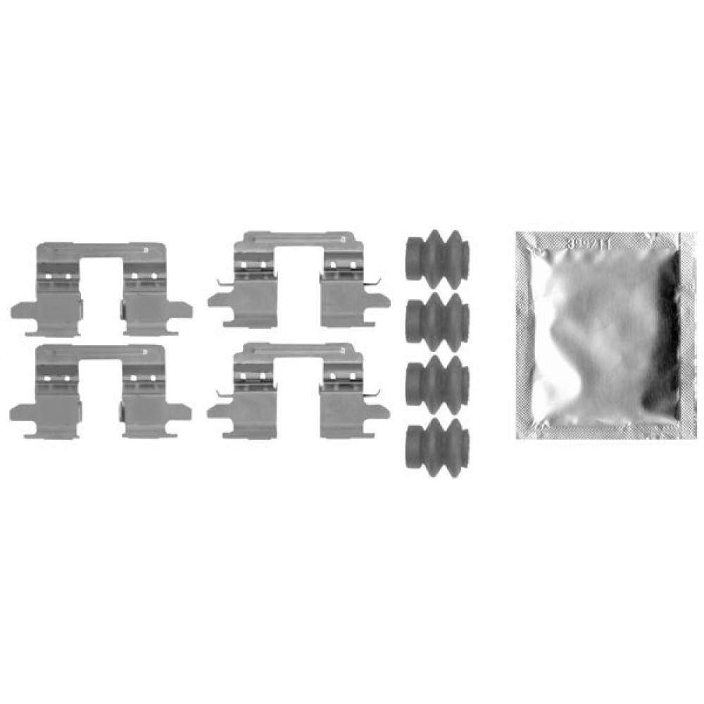 109-0005 QUICK BRAKE Планка супорта прижимна