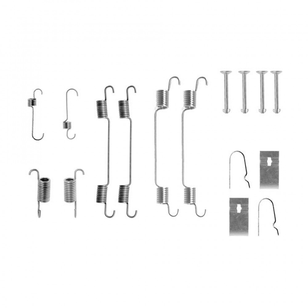 105-0722 QUICK BRAKE Комплект пружинок колодок ручного гальма