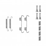 105-0801 QUICK BRAKE Комплект пружинок колодок ручного гальма 