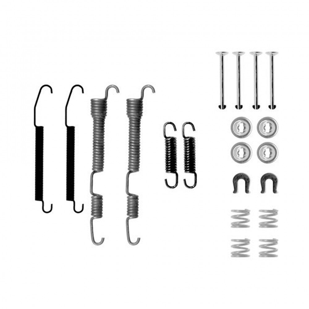 105-0761 QUICK BRAKE Комплект пружинок колодок ручного гальма