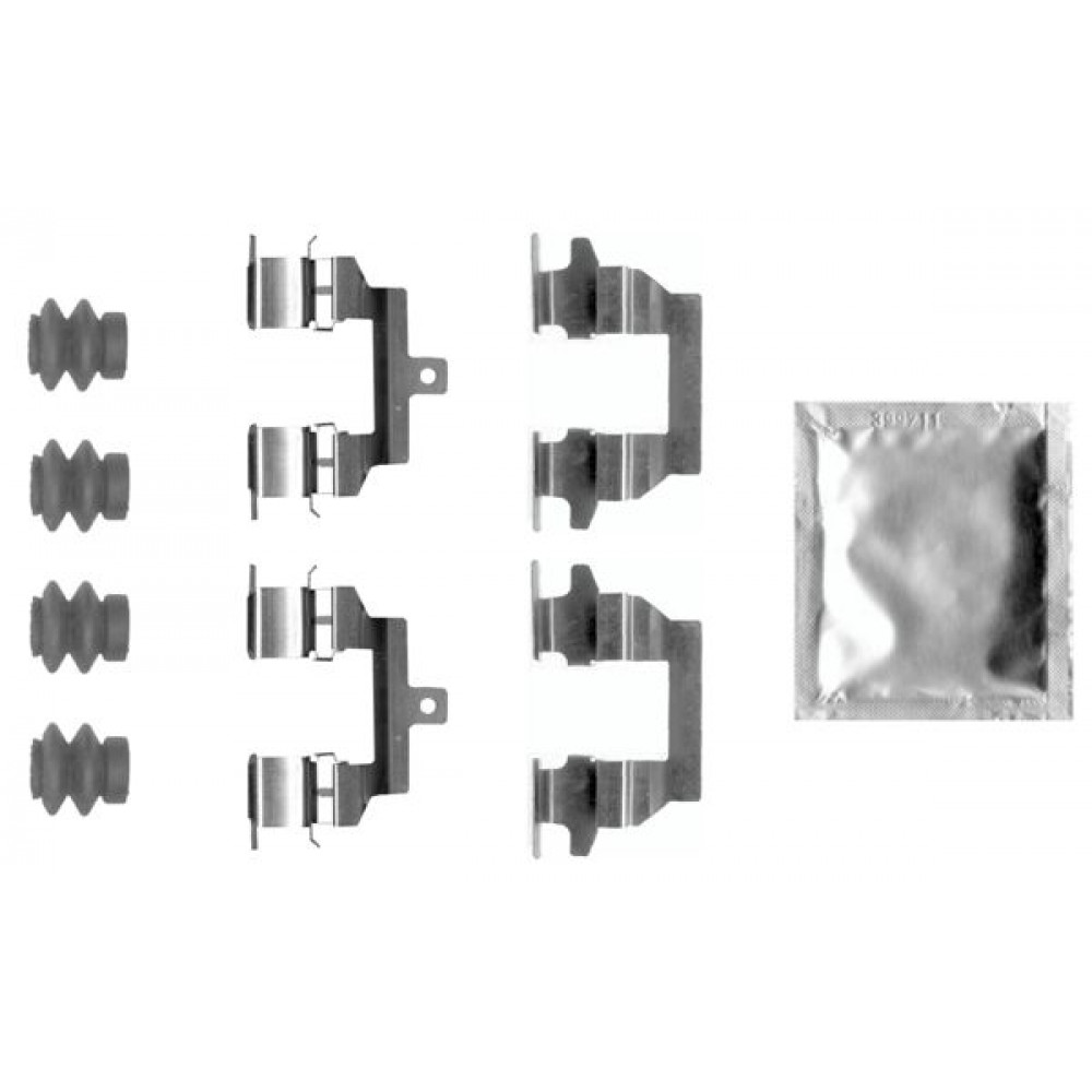 109-0026 QUICK BRAKE Планка супорта прижимна