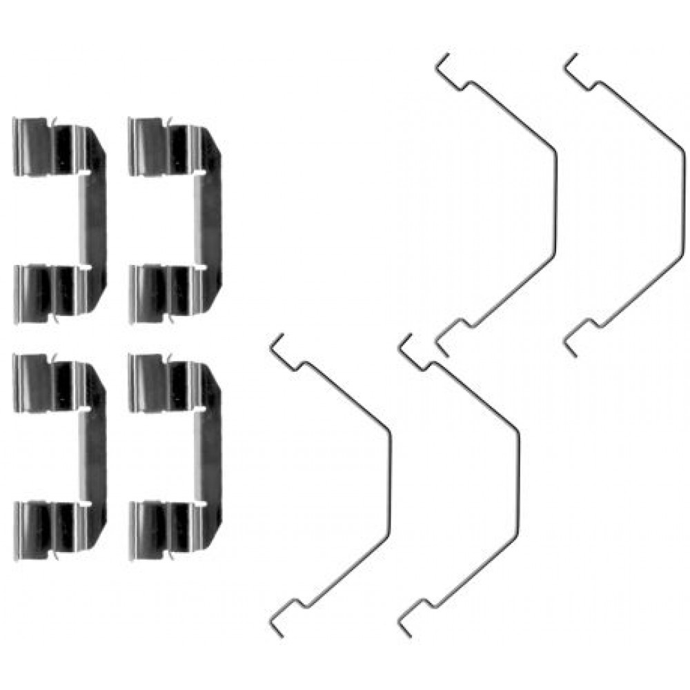 109-1292 QUICK BRAKE Планка супорта прижимна