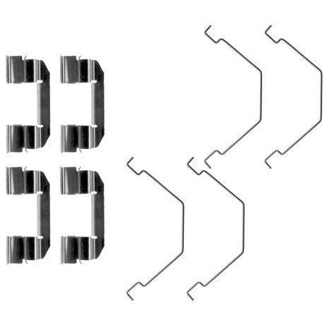 109-1292 QUICK BRAKE Планка супорта прижимна