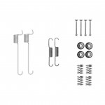 105-0848 QUICK BRAKE Комплект пружинок колодок ручного гальма 