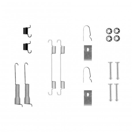 105-0800 QUICK BRAKE Комплект пружинок колодок ручного гальма