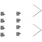 109-1166 QUICK BRAKE Планка супорта прижимна 
