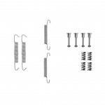 105-0621 QUICK BRAKE Комплект пружинок колодок ручного гальма 