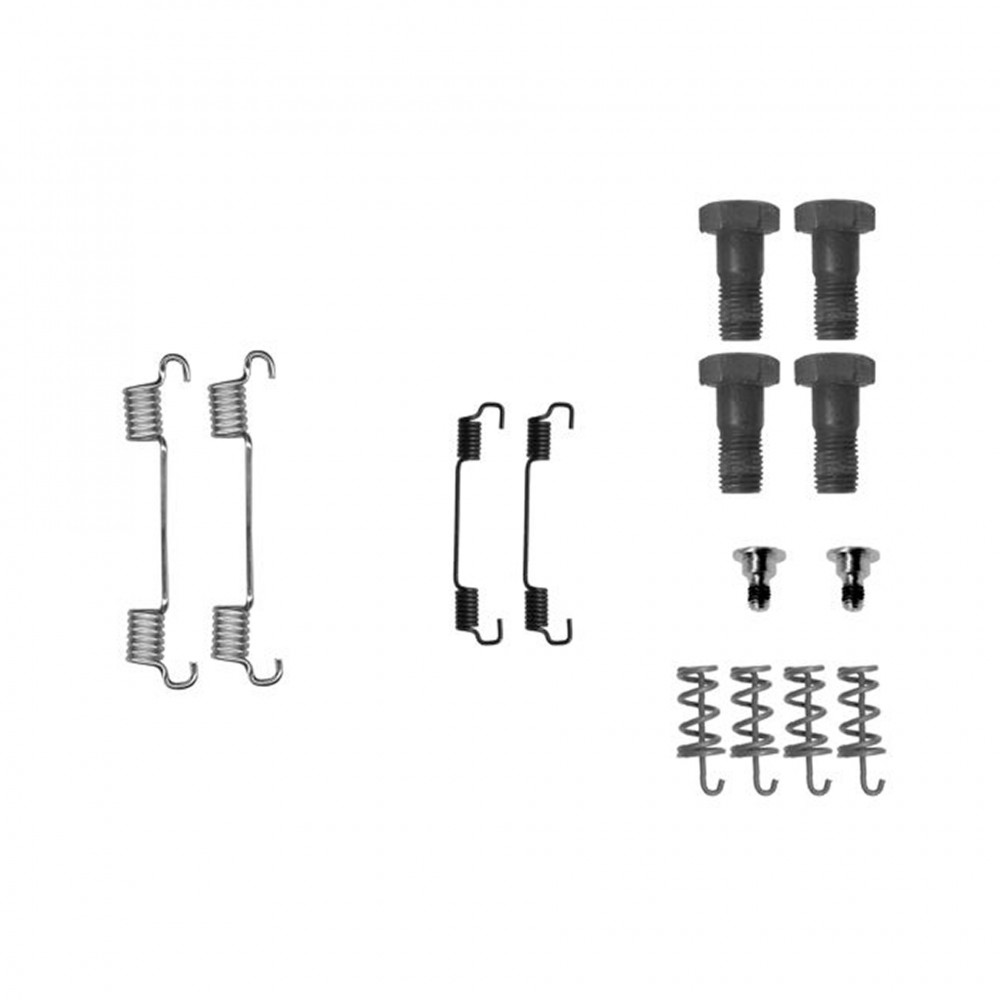 105-0716 QUICK BRAKE Комплект пружинок колодок ручного гальма