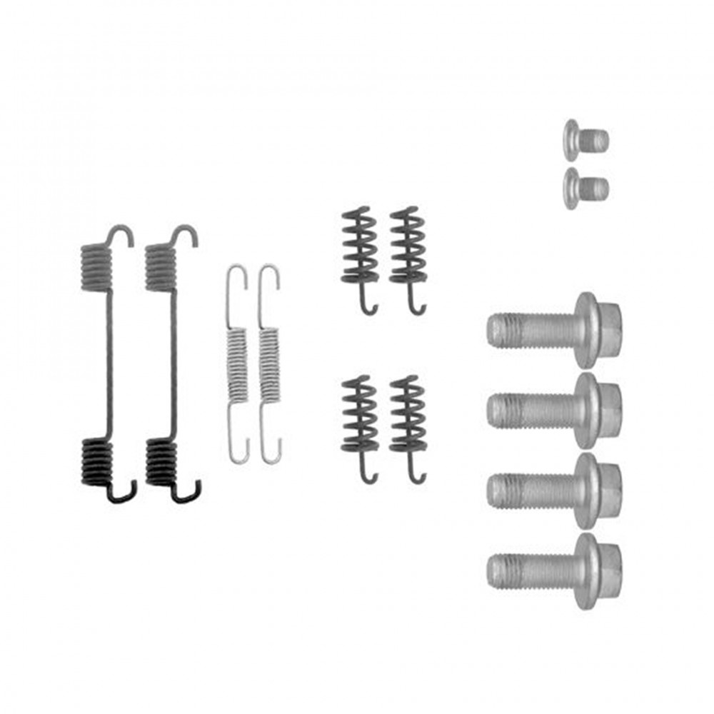 105-0878 QUICK BRAKE Комплект пружинок колодок ручного гальма