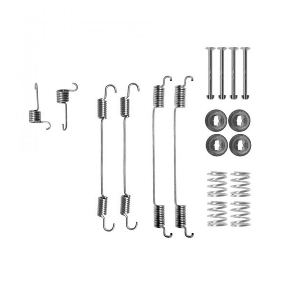 105-0021 QUICK BRAKE Комплект пружинок колодок ручного гальма