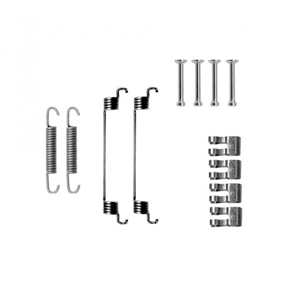 105-0783 QUICK BRAKE Комплект пружинок колодок ручного гальма