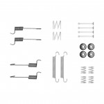 105-0046 QUICK BRAKE Комплект пружинок колодок ручного гальма 