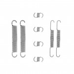 105-0662 QUICK BRAKE Комплект пружинок колодок ручного гальма 