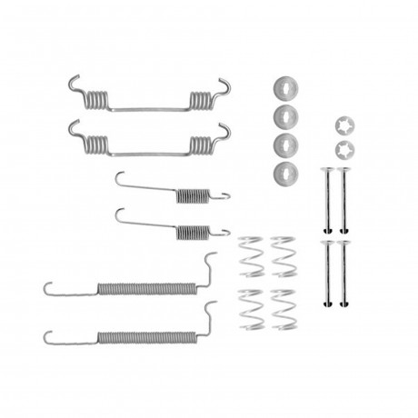 105-0710 QUICK BRAKE Комплект пружинок колодок ручного гальма