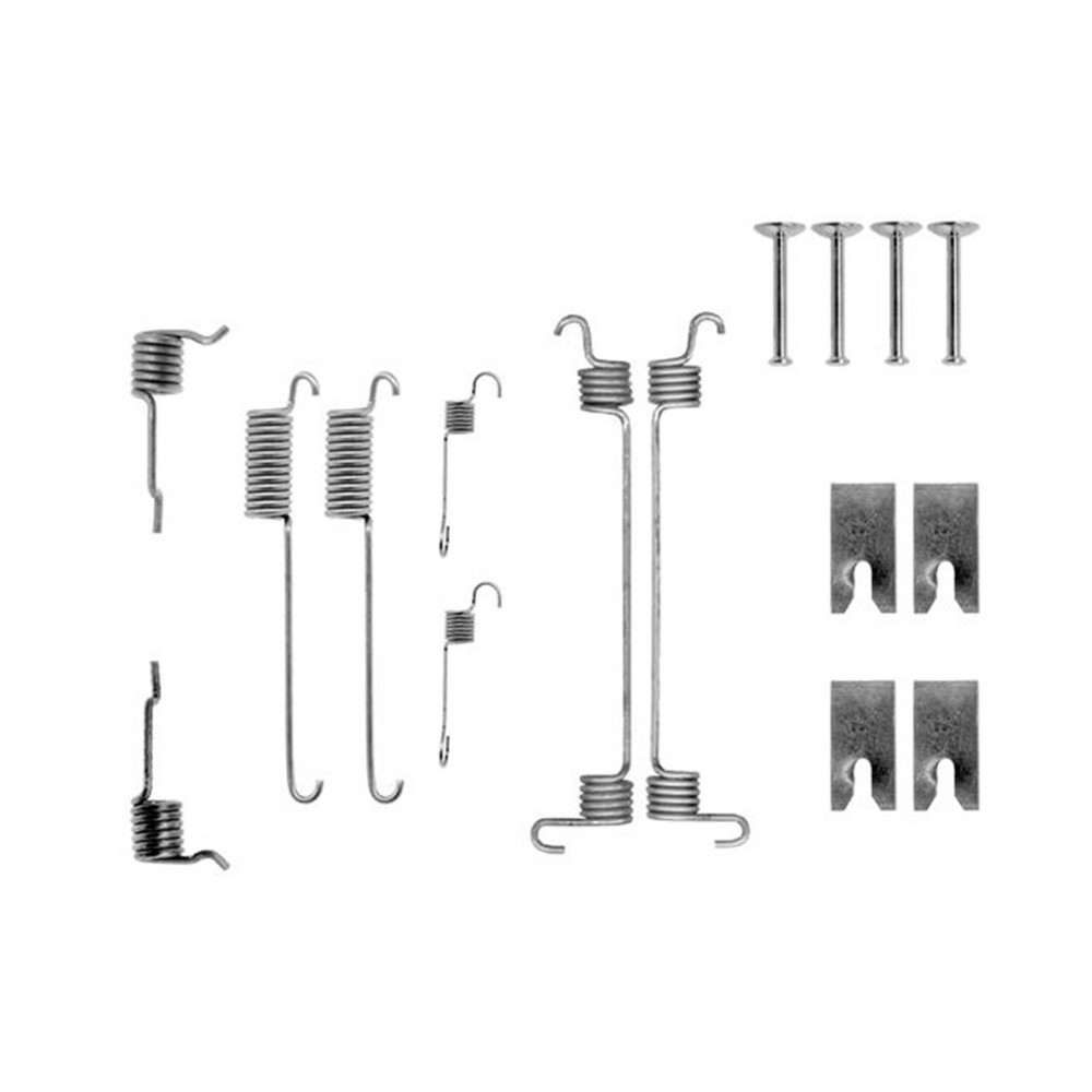 105-0731 QUICK BRAKE Комплект пружинок колодок ручного гальма