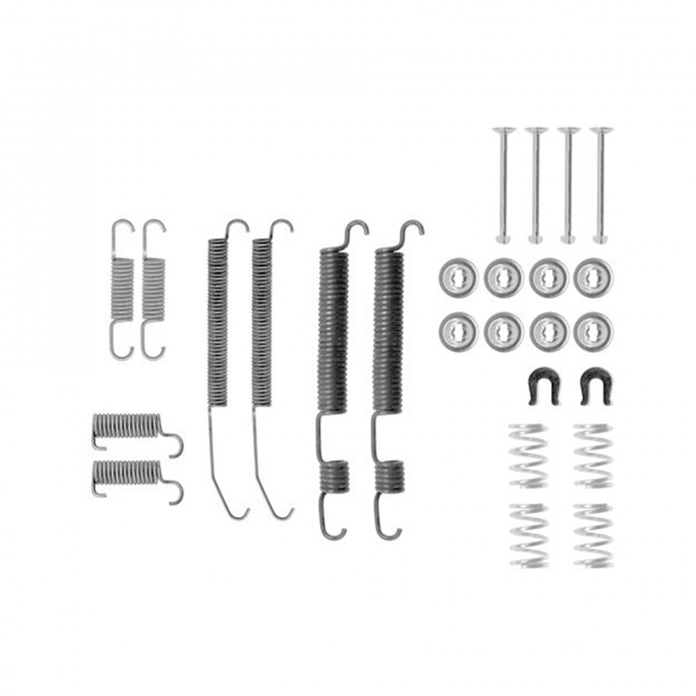 105-0762 QUICK BRAKE Комплект пружинок колодок ручного гальма