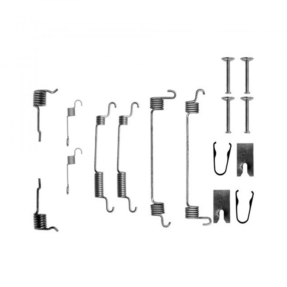 105-0764 QUICK BRAKE Комплект пружинок колодок ручного гальма