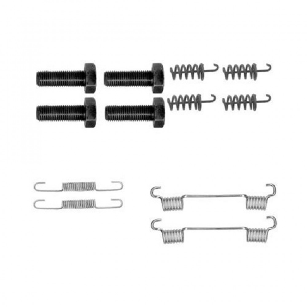 105-0865 QUICK BRAKE Комплект пружинок колодок ручного гальма