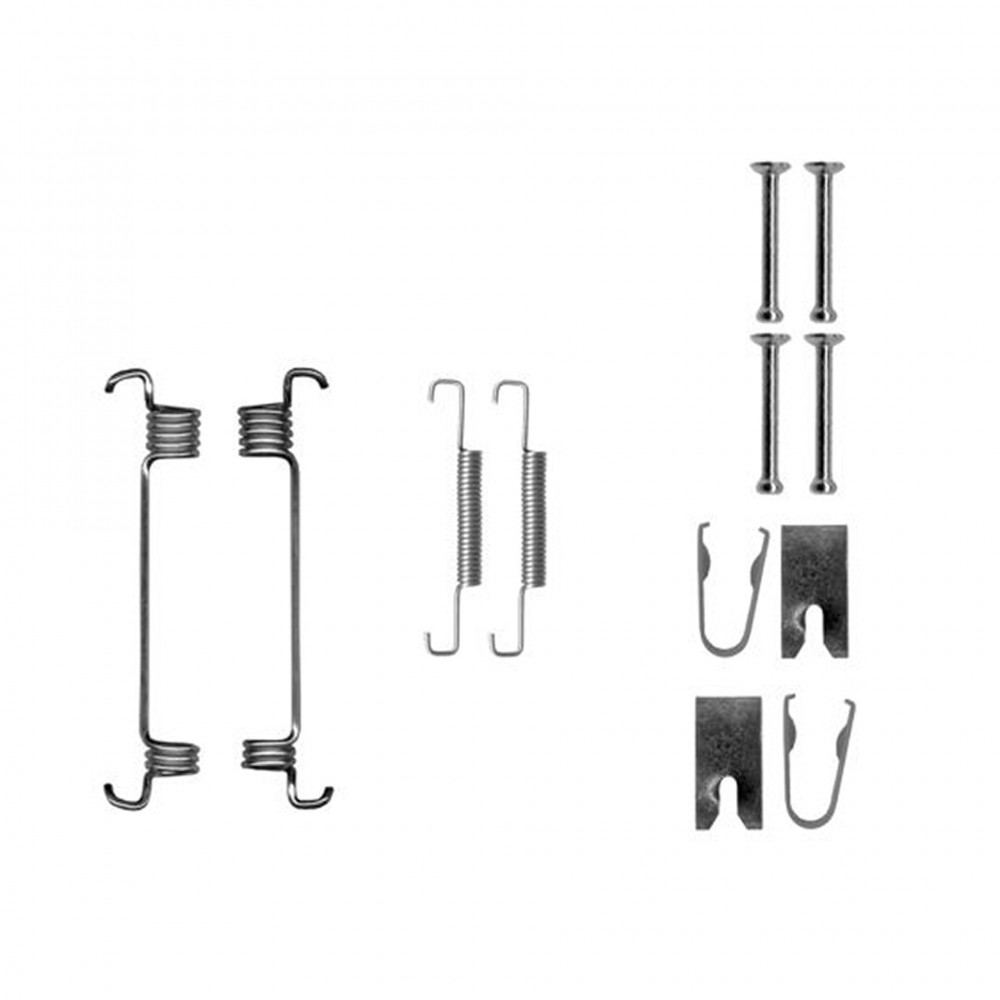 105-0875 QUICK BRAKE Комплект пружинок колодок ручного гальма