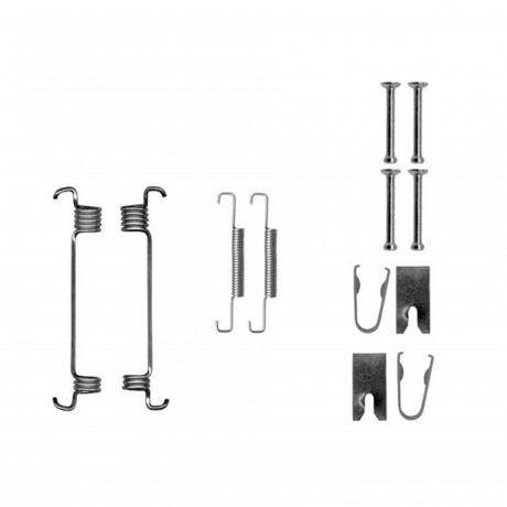 105-0875 QUICK BRAKE Комплект пружинок колодок ручного гальма