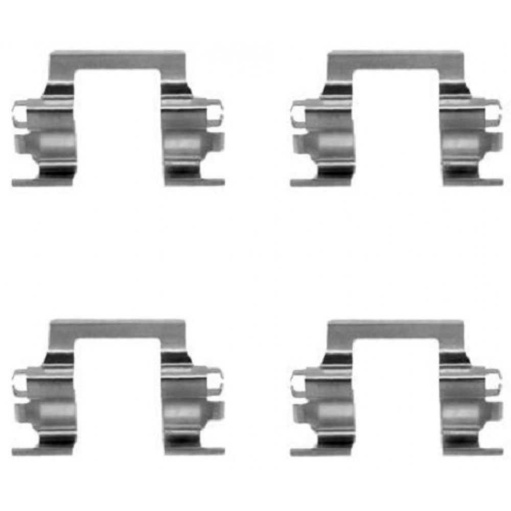 109-1117 QUICK BRAKE Планка супорта прижимна