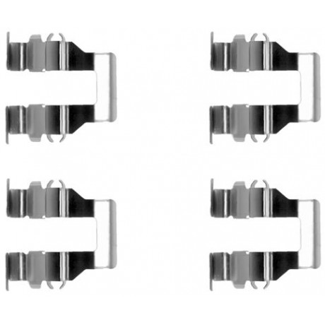 109-1199 QUICK BRAKE Планка супорта прижимна
