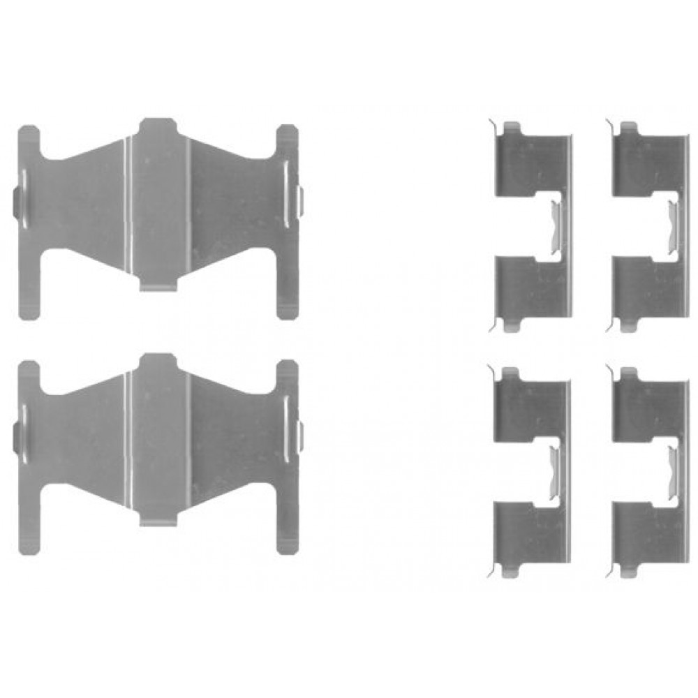 109-1204 QUICK BRAKE Планка супорта прижимна