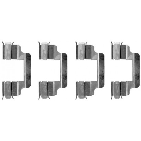 109-1230 QUICK BRAKE Планка супорта прижимна