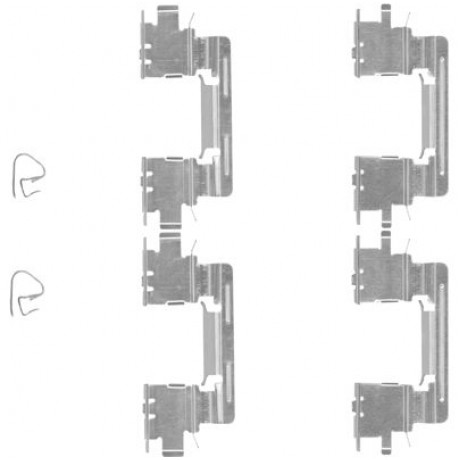 109-1613 QUICK BRAKE Планка супорта прижимна