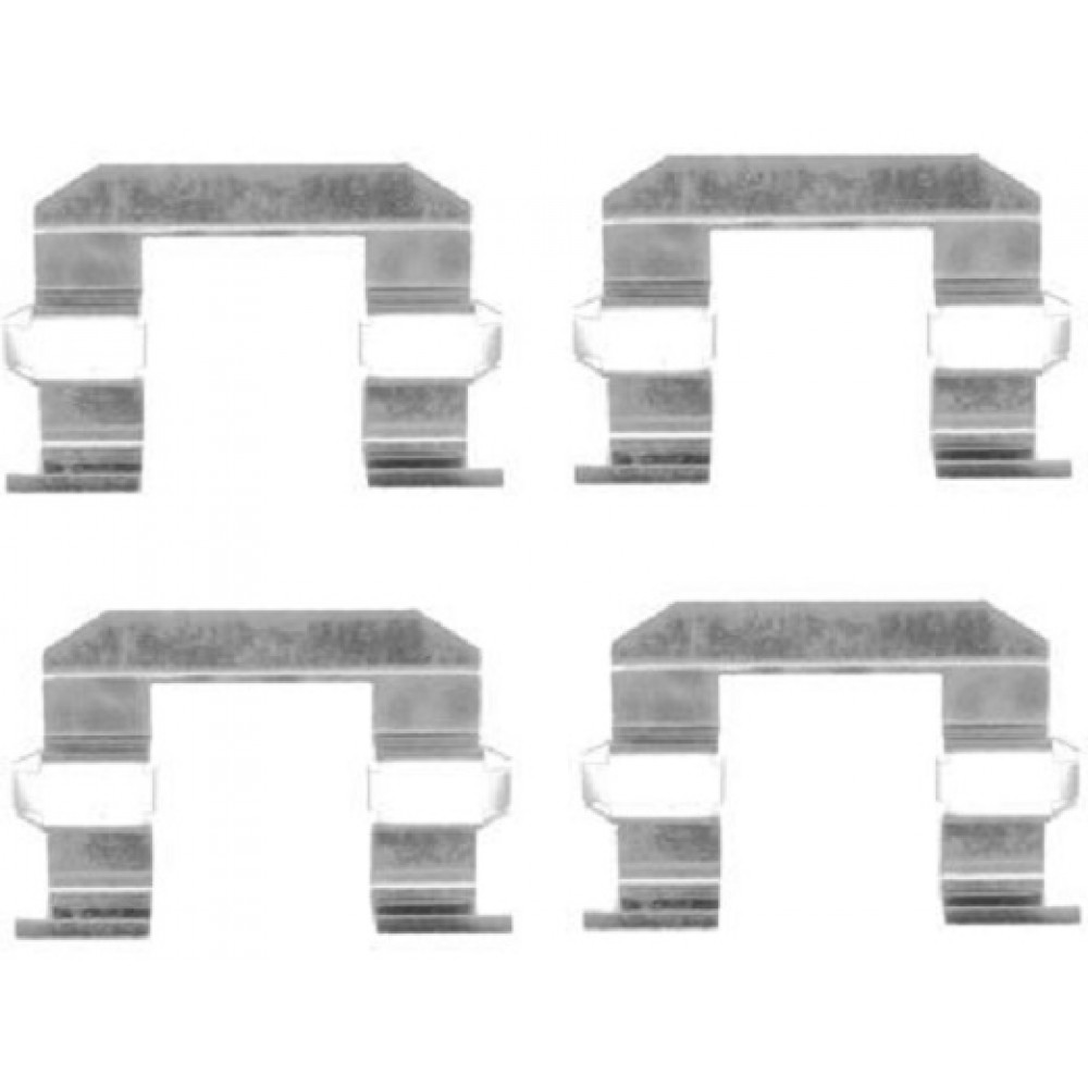 109-1645 QUICK BRAKE Планка супорта прижимна