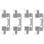 109-1769 QUICK BRAKE Планка супорта прижимна 