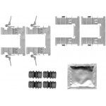 109-1842 QUICK BRAKE Планка супорта прижимна 