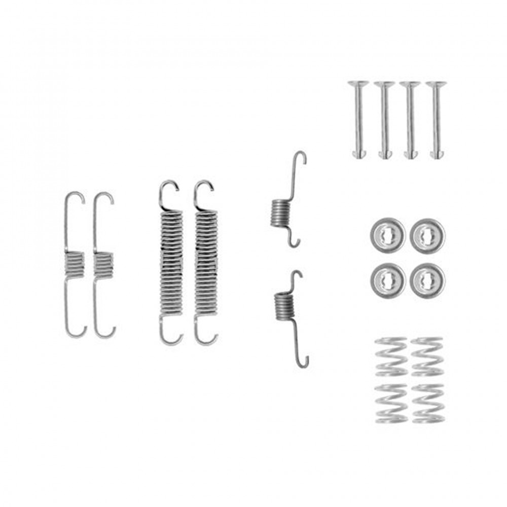 105-0012 QUICK BRAKE Комплект пружинок колодок ручного гальма