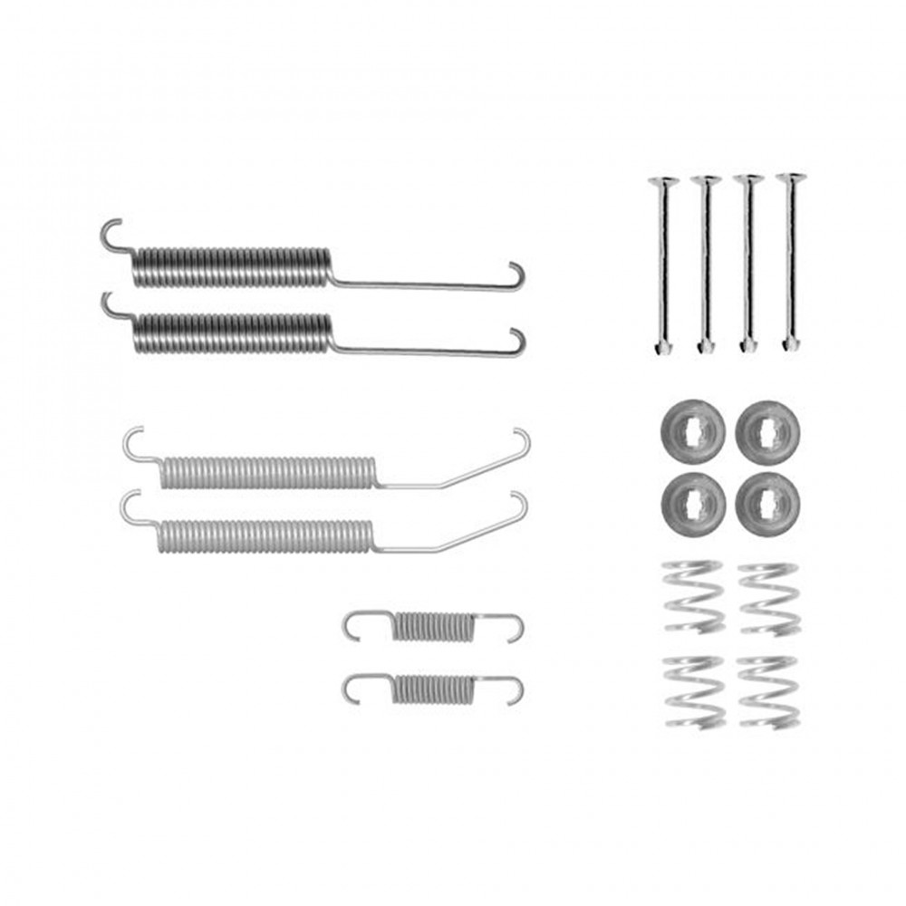 105-0845 QUICK BRAKE Комплект пружинок колодок ручного гальма