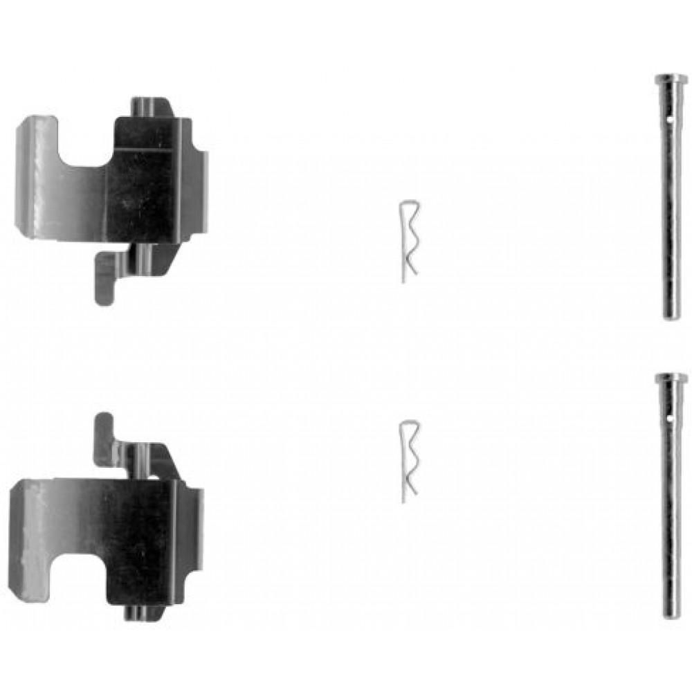 109-1273 QUICK BRAKE Планка супорта прижимна