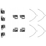 109-1269 QUICK BRAKE Планка супорта прижимна 
