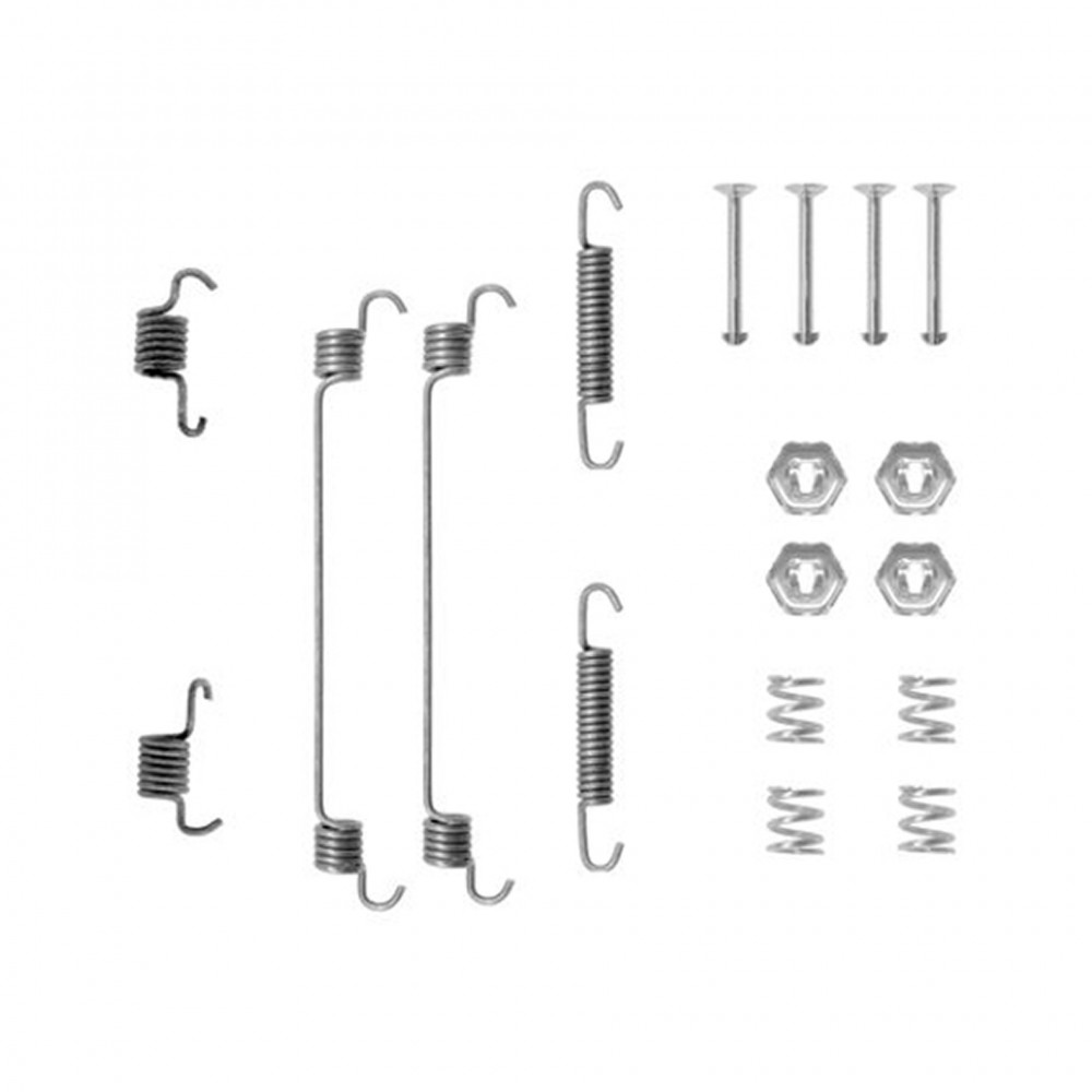 105-0657 QUICK BRAKE Комплект пружинок колодок ручного гальма