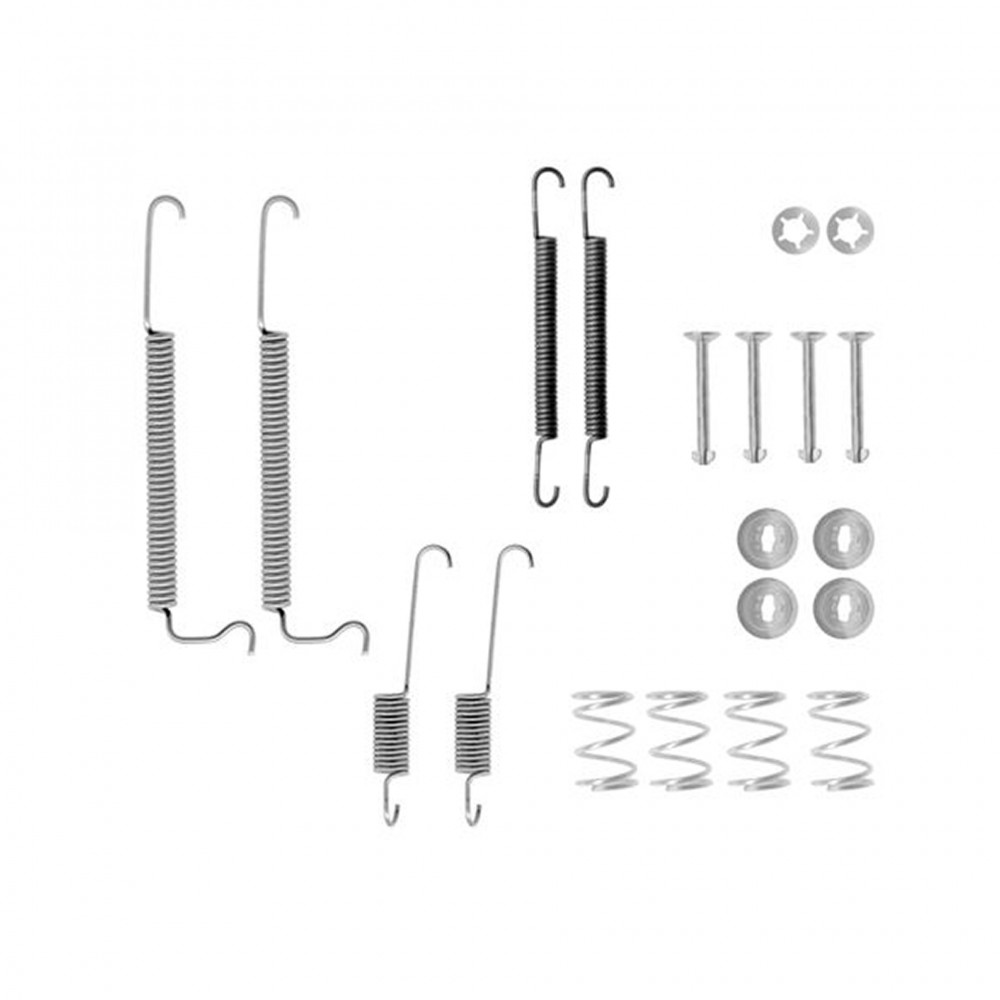 105-0628 QUICK BRAKE Комплект пружинок колодок ручного гальма