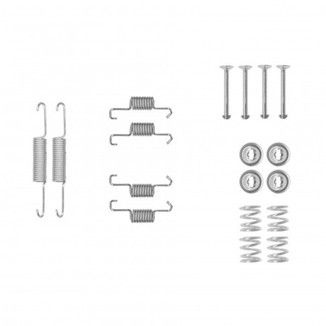 105-0011 QUICK BRAKE Комплект пружинок колодок ручного гальма