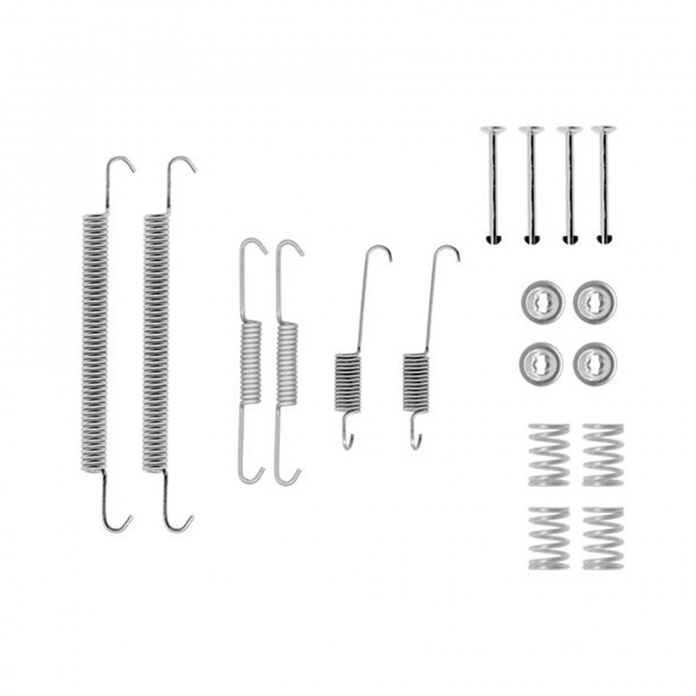 105-0757 QUICK BRAKE Комплект пружинок колодок ручного гальма