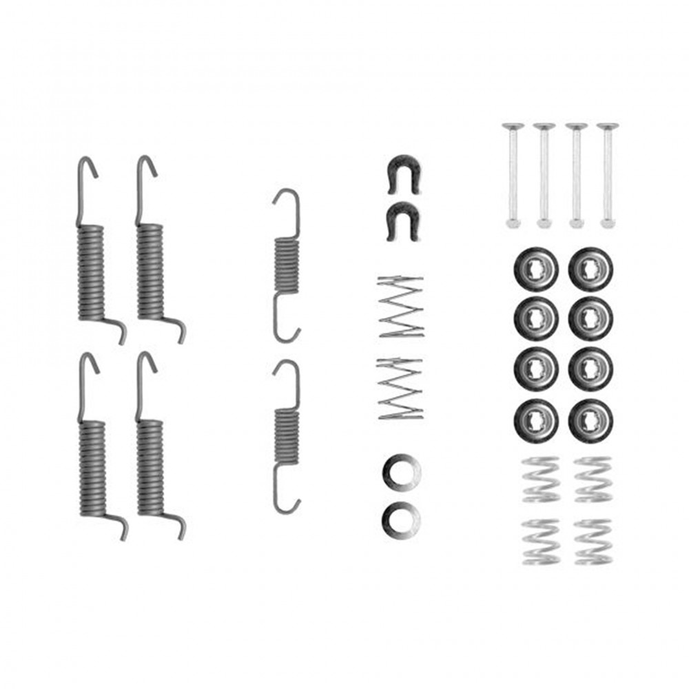 105-0821 QUICK BRAKE Комплект пружинок колодок ручного гальма