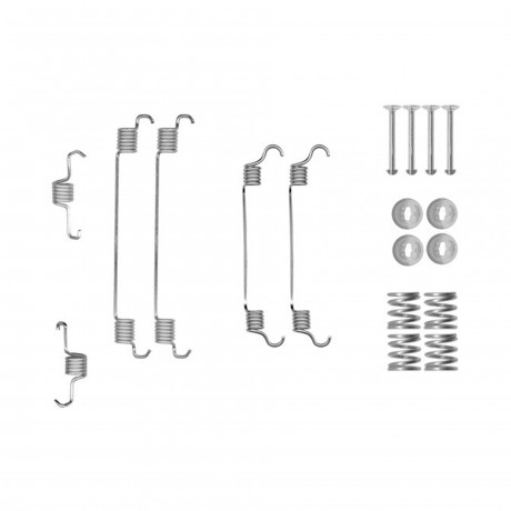 105-0820 QUICK BRAKE Комплект пружинок колодок ручного гальма