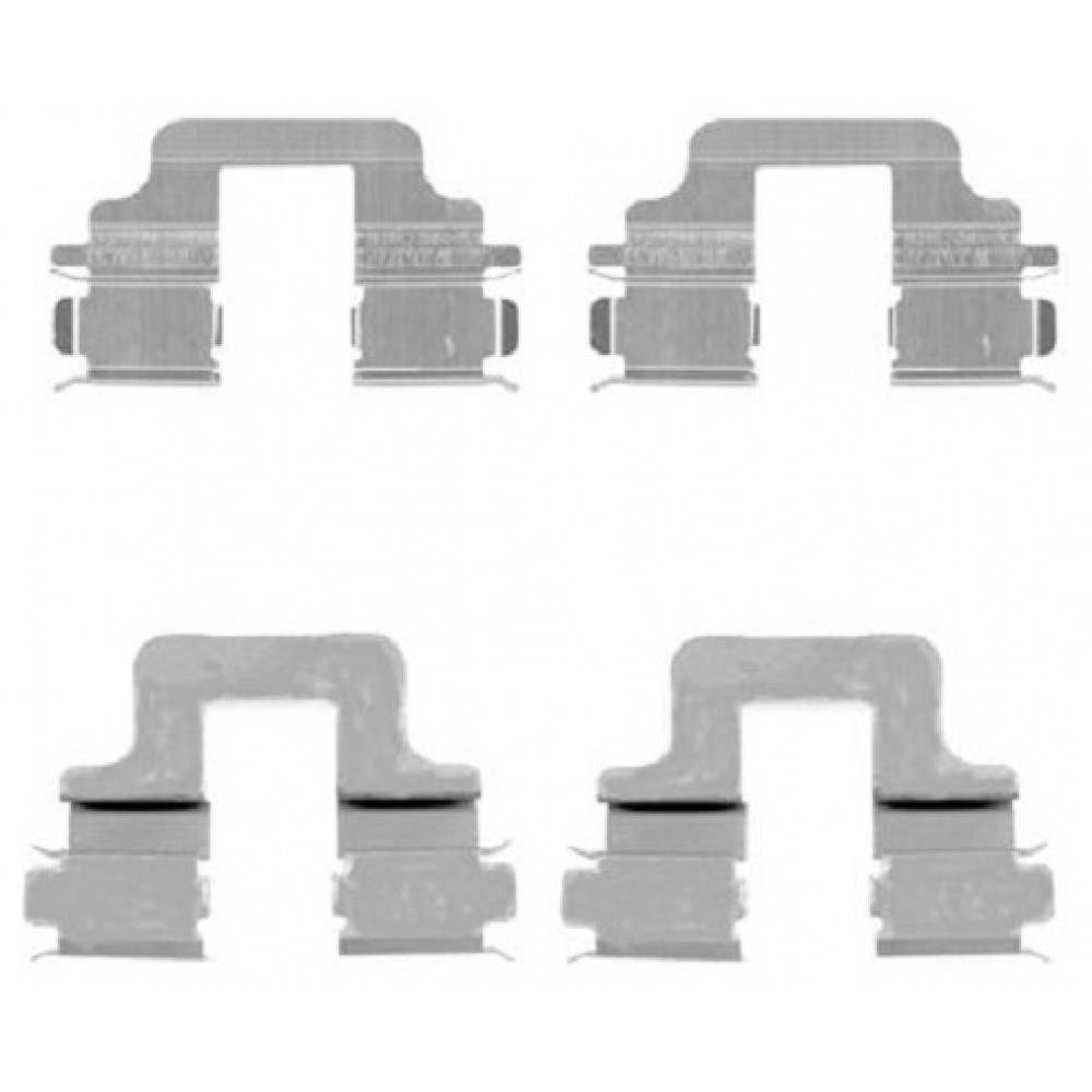 109-1731 QUICK BRAKE Планка супорта прижимна