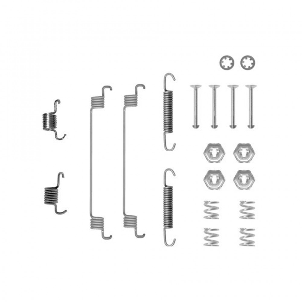 105-0651 QUICK BRAKE Комплект пружинок колодок ручного гальма