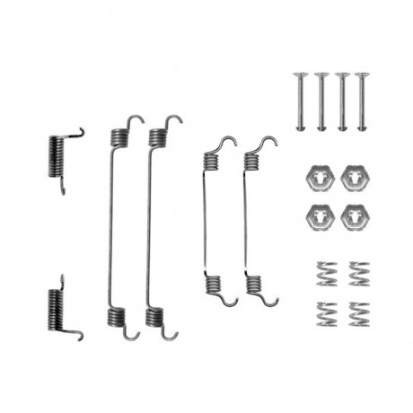 105-0737 QUICK BRAKE Комплект пружинок колодок ручного гальма