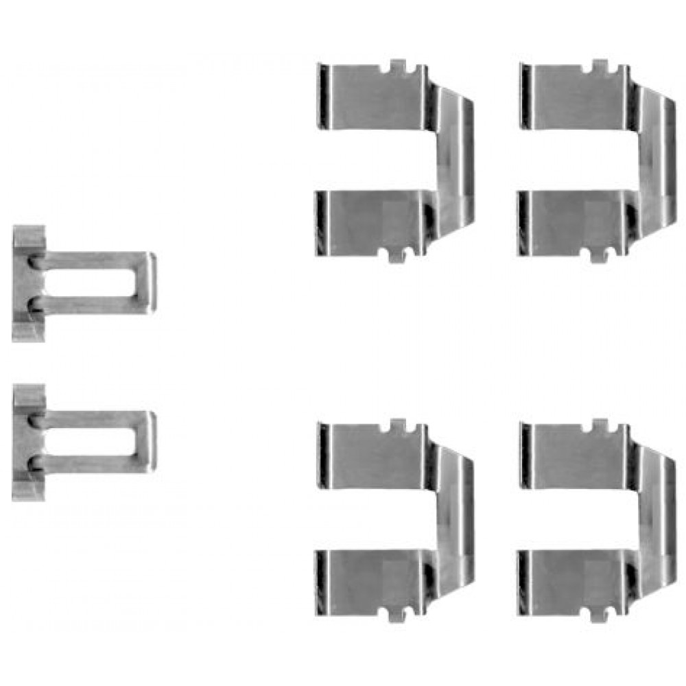 109-1233 QUICK BRAKE Планка супорта прижимна