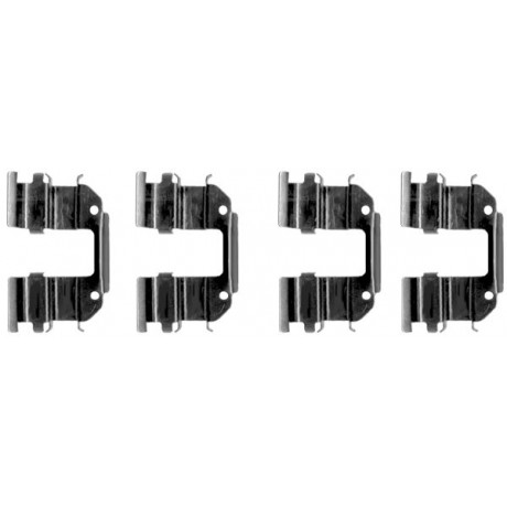 109-1285 QUICK BRAKE Планка супорта прижимна