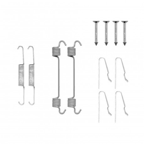105-0808 QUICK BRAKE Комплект пружинок колодок ручного гальма