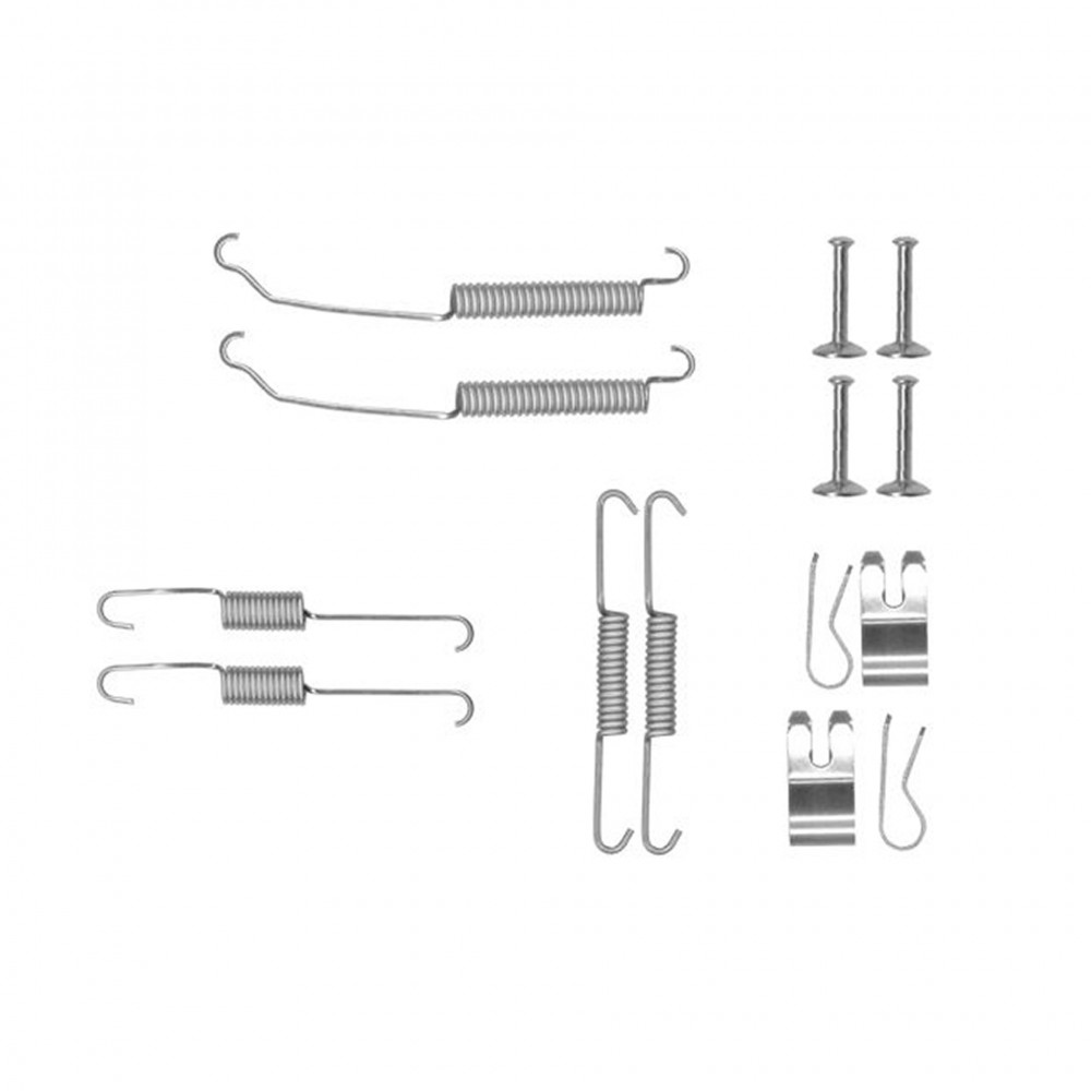 105-0882 QUICK BRAKE Комплект пружинок колодок ручного гальма
