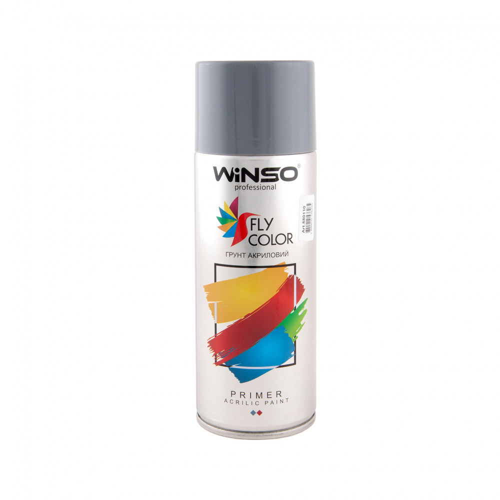 Грунтівка акрилова,Spray 450ml.,темно-сірий,(SLATE GREY/RAL7015),12шт/уп.
